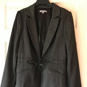 Classiques Entier Fitted Tie Waist Suit Jacket